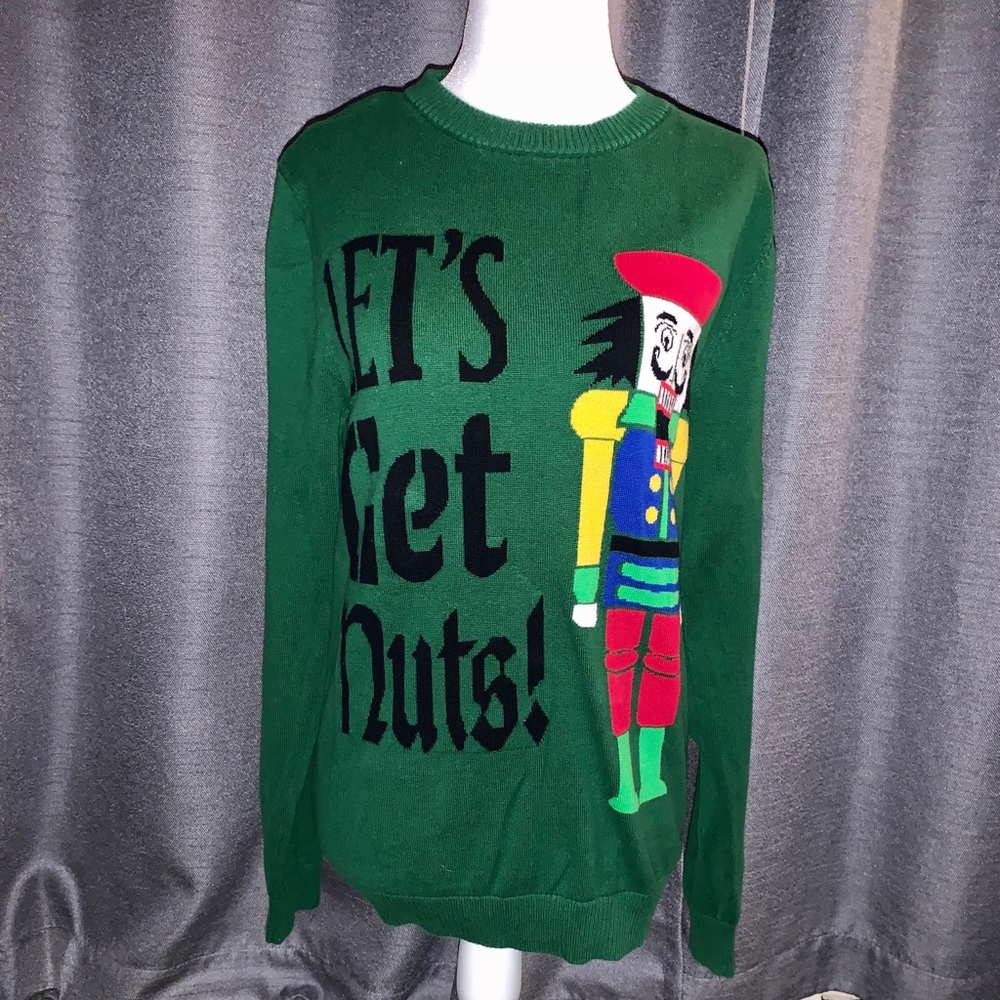 “Let’S Get Nuts!” Sweater
